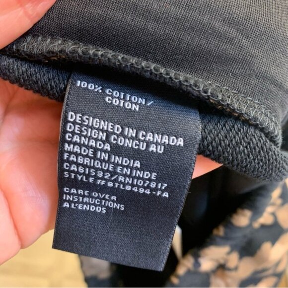 Brunette The Label Best Friend High Rise Jogger Black Leopard XS/S NWT - Picture 8 of 10